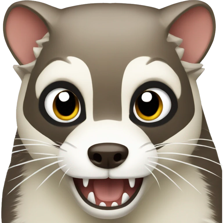 Angry Ferret  emoji
