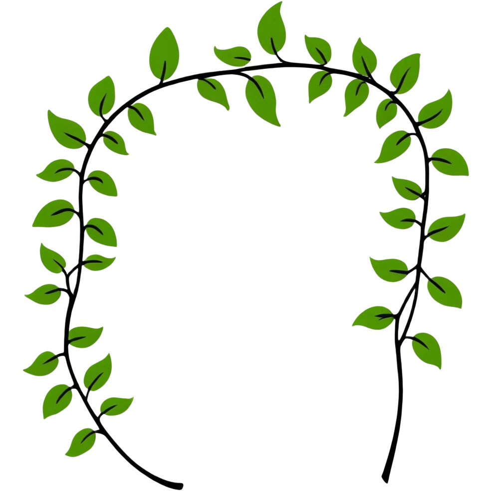 flowering vine with blooms emoji