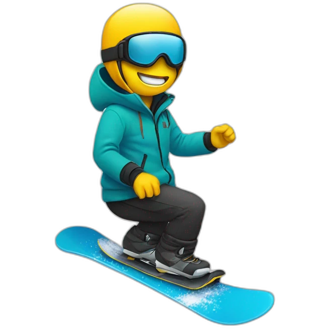 snowboard emoji