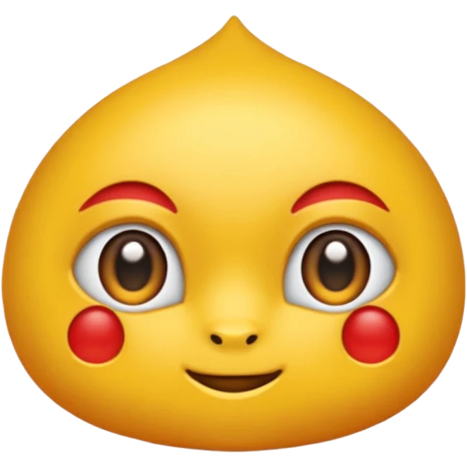 Красная звёздочка. Металический ободок. красный рубин внутри
 emoji