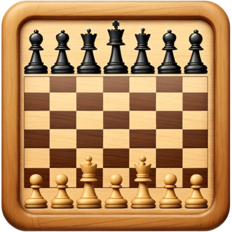 a board of chess emoji