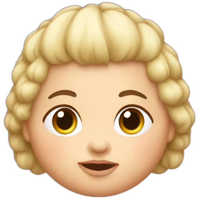 fat-baby-with-hair emoji