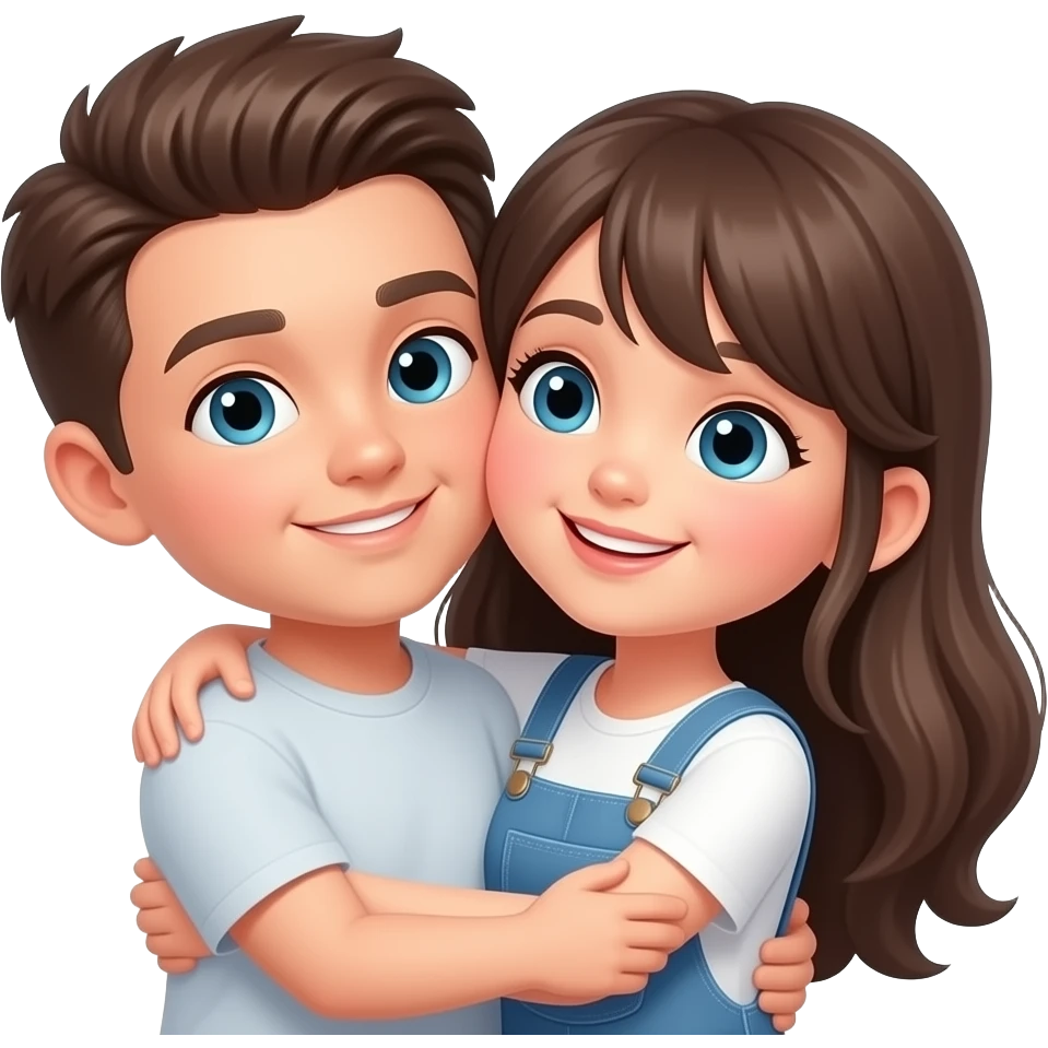 Fait un truc qui embrasse une fille emoji