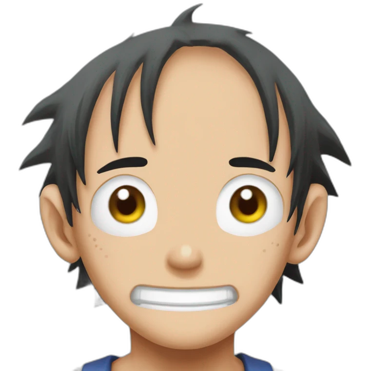 Luffy de one piece emoji