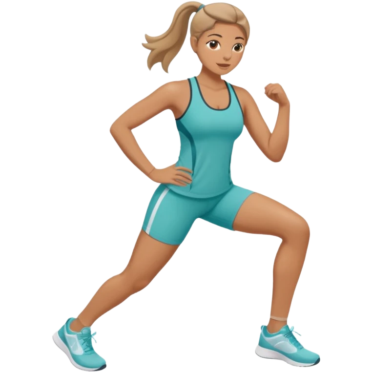 femme pcos sport emoji