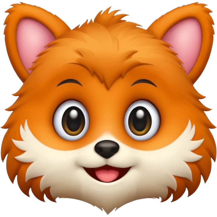 I love you cute cartoon animal emoji