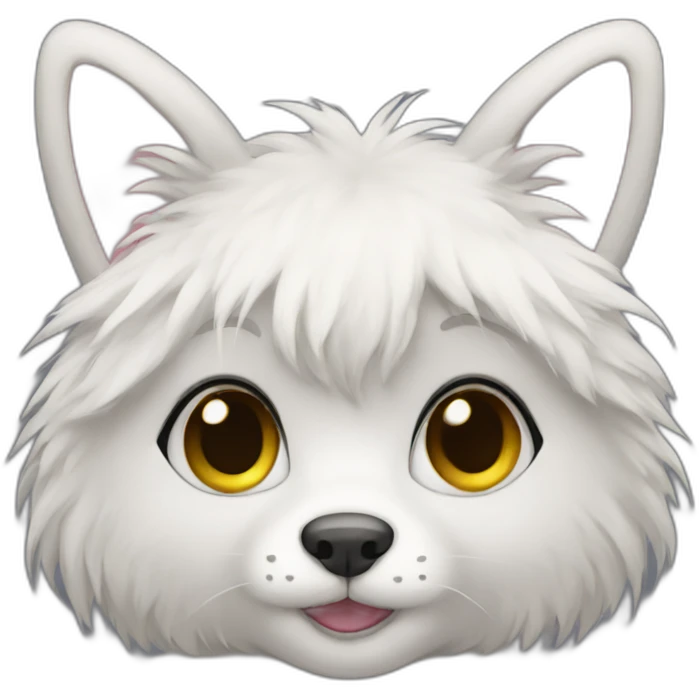 Furry girl emoji