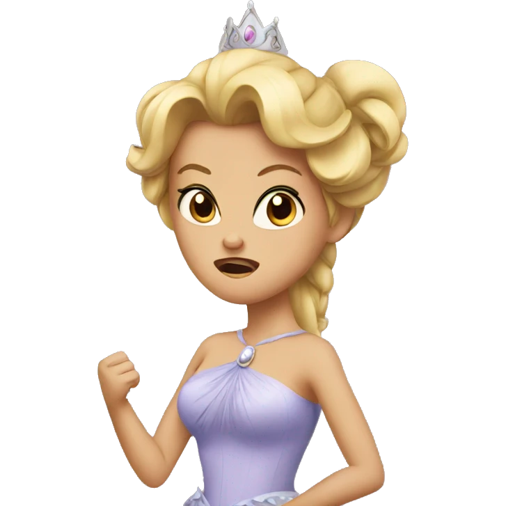 princess angry emoji