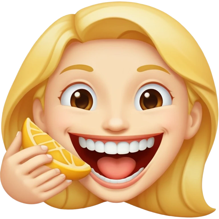 Let me chomp down emoji
