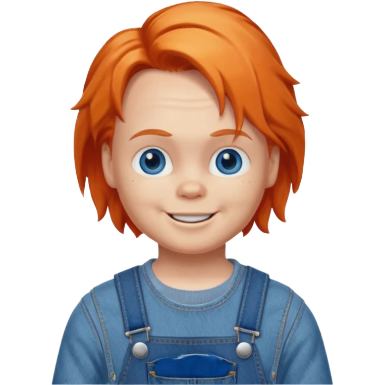 Quiero que me crees un emoji de Chucky emoji