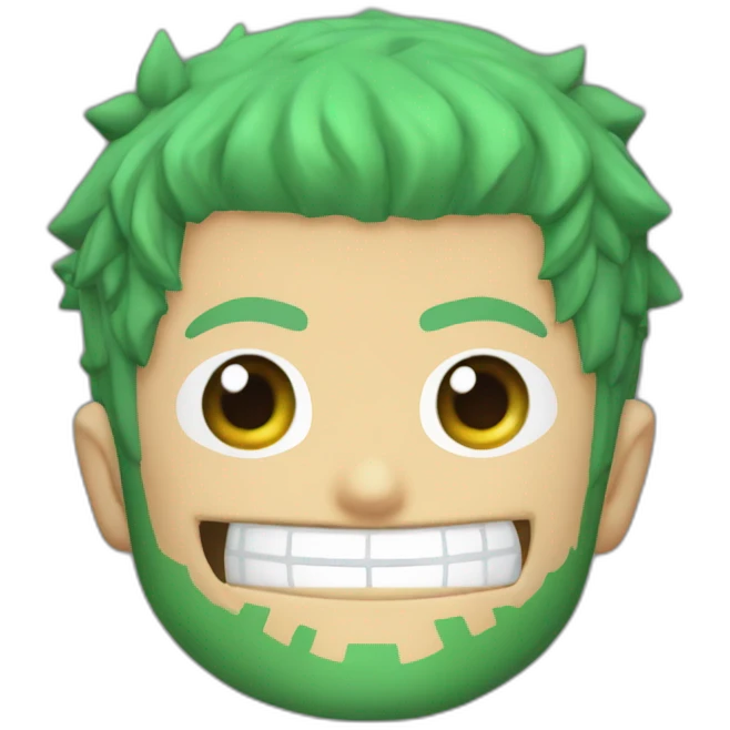 Roronoa Zoro one piece emoji