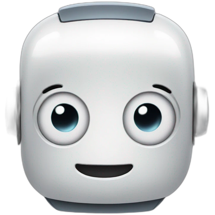 cute robot face emoji