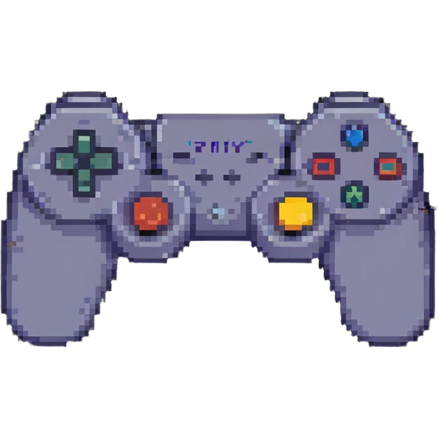 PlayStation 1 Controller Prototype Game emoji