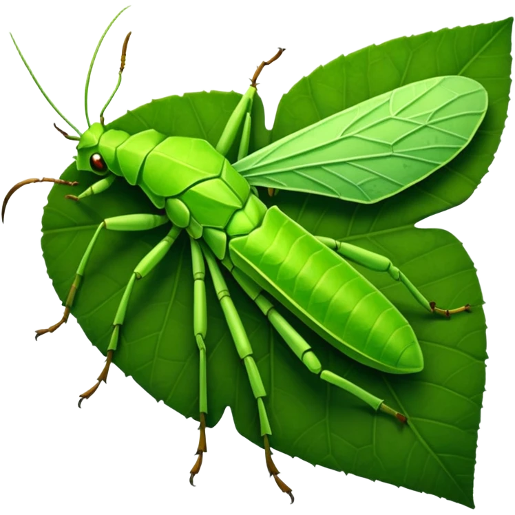 Leaf Insect colored emoji