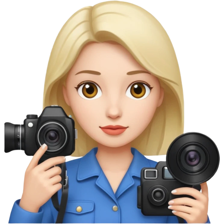 lady with camera 



















 emoji