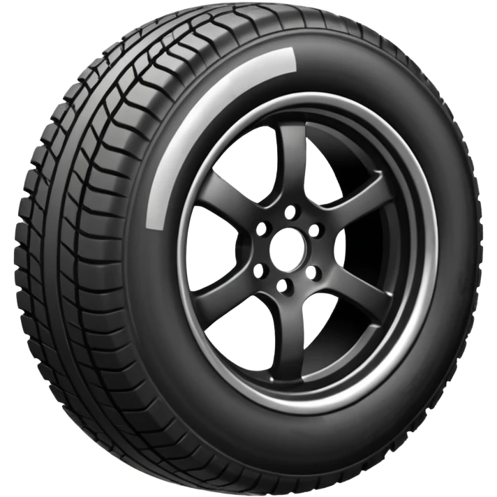  tire with puncture emoji