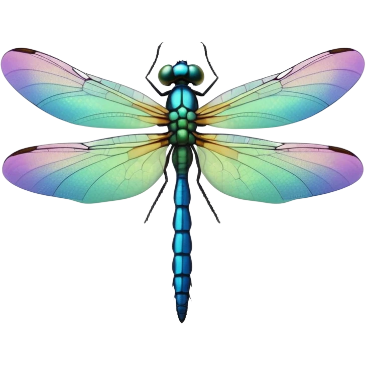Beautiful dragonfly emjoi emoji