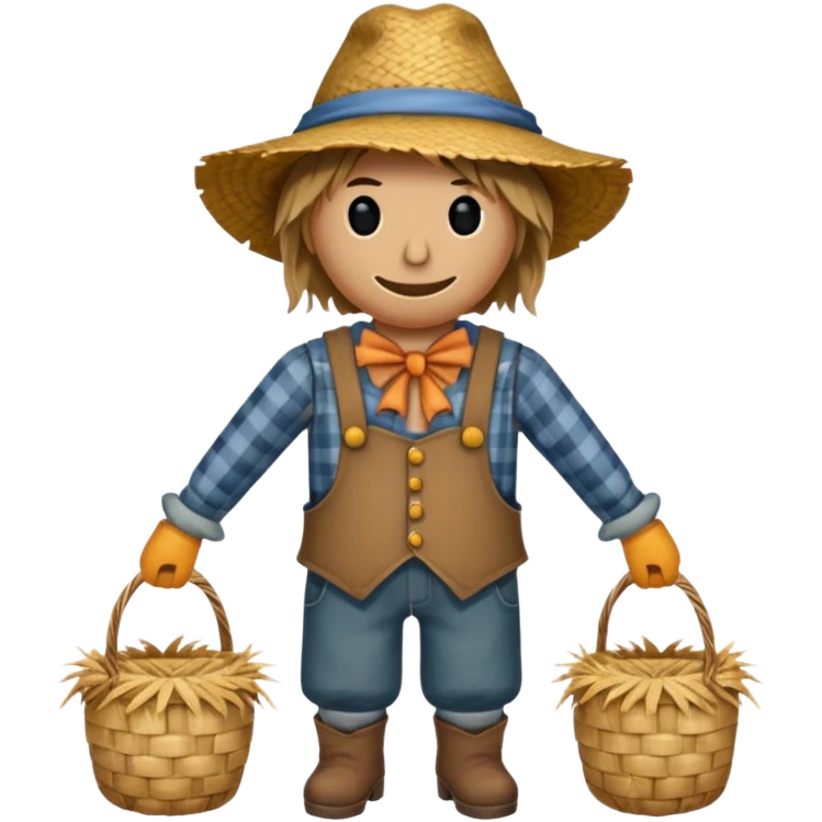 Scarecrow emoji