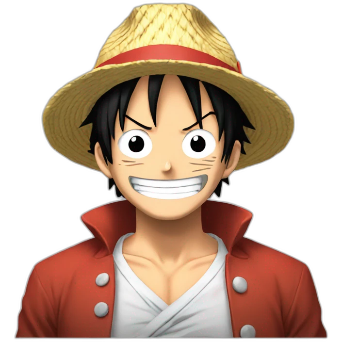 Luffy one piece emoji