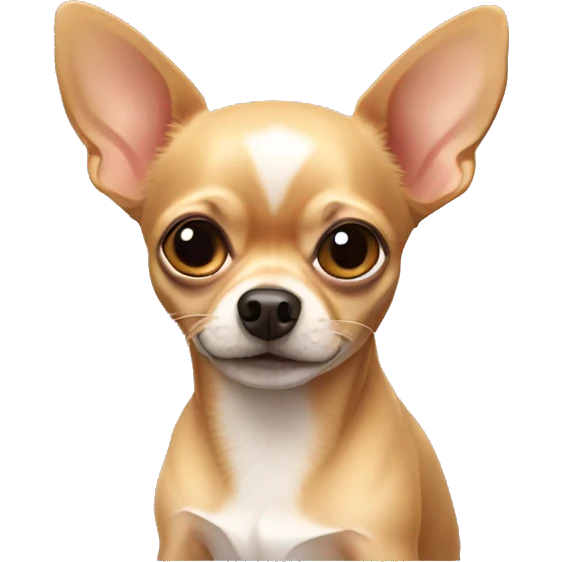 Tan chihuahua emoji
