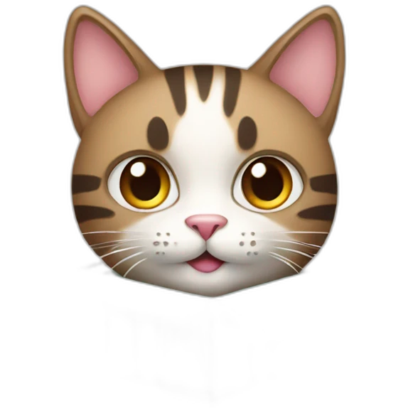 cat from gift box emoji