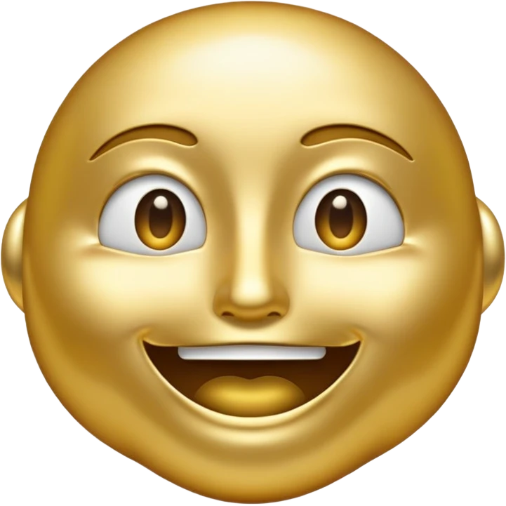shushing face emoji with a gold crown emoji