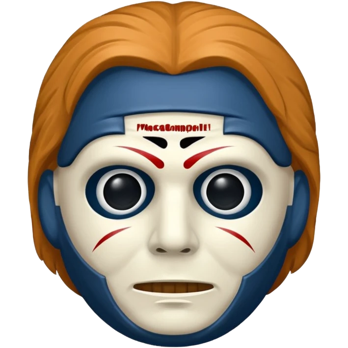 Crie um emoji do serial Killer Michael Myers emoji