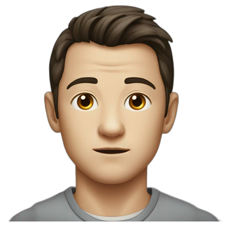 young Joseph Gordon levitt serious emoji