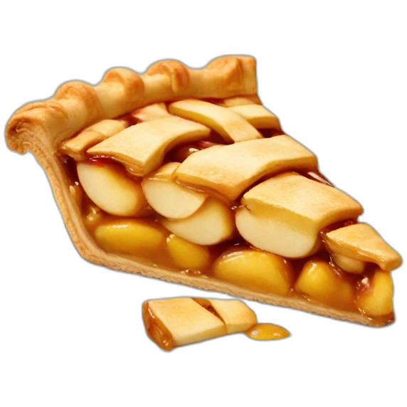 Apple pie emoji