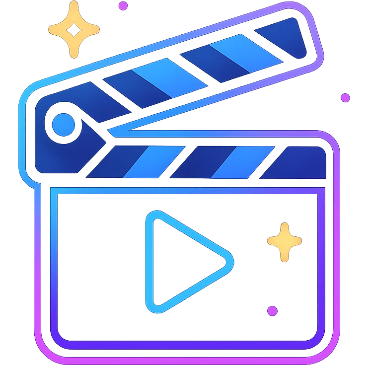 animated +5 sec icon with dark purple, blue, and black base, bright accents, complex gradients, stars, bright neon border, modern clean +5 seconds symbol, subtle glowing and moving stars neon effects, sophisticated futuristic style emoji