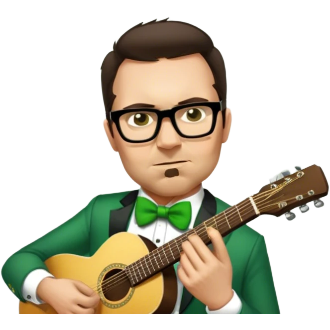 Leprechaun Guitarist emoji