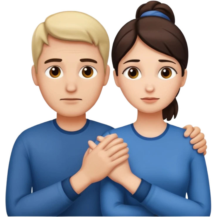 couple praying emoji