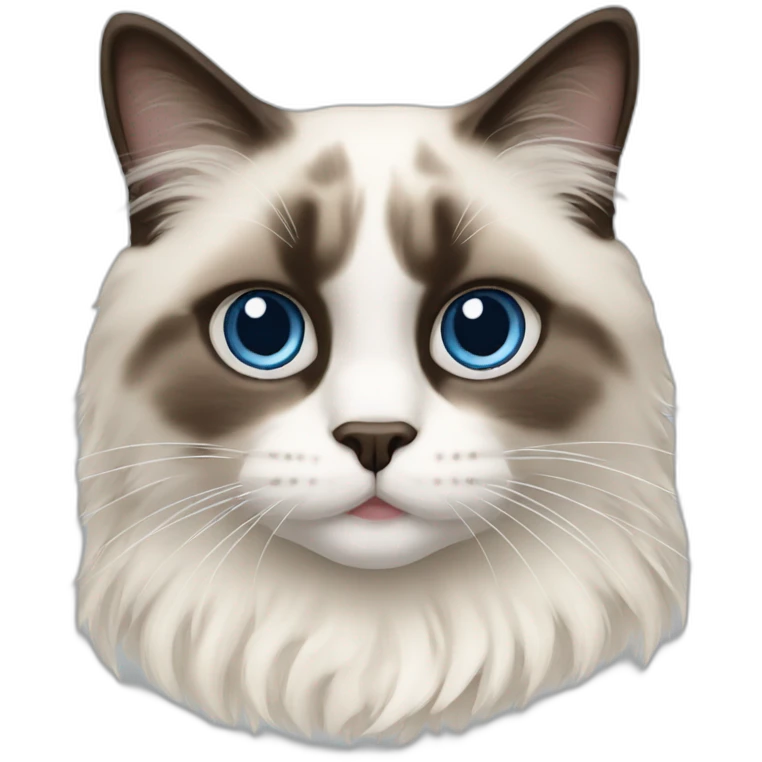 ragdoll cat emoji