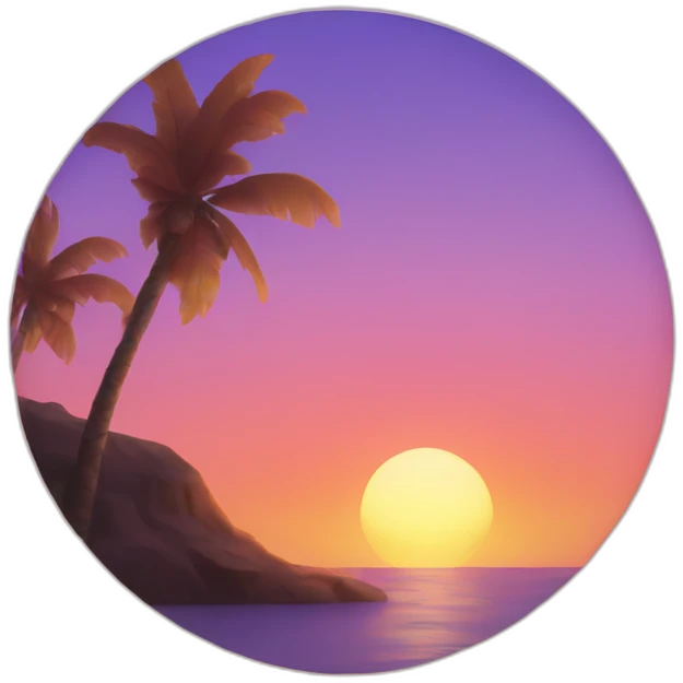 Sunset emoji