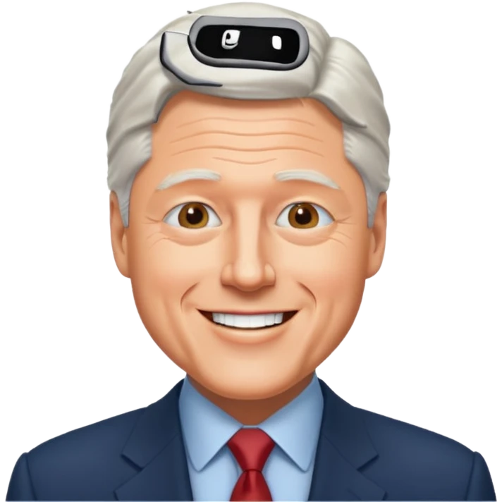 Bill Clinton president emoji