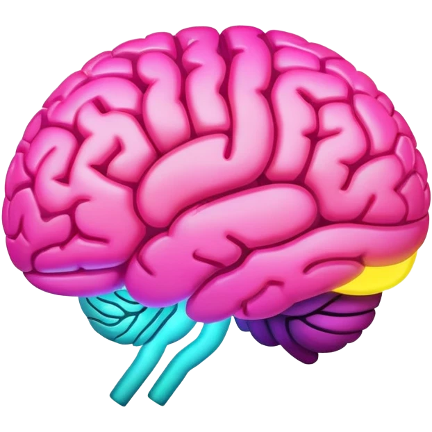 brain lights up emoji