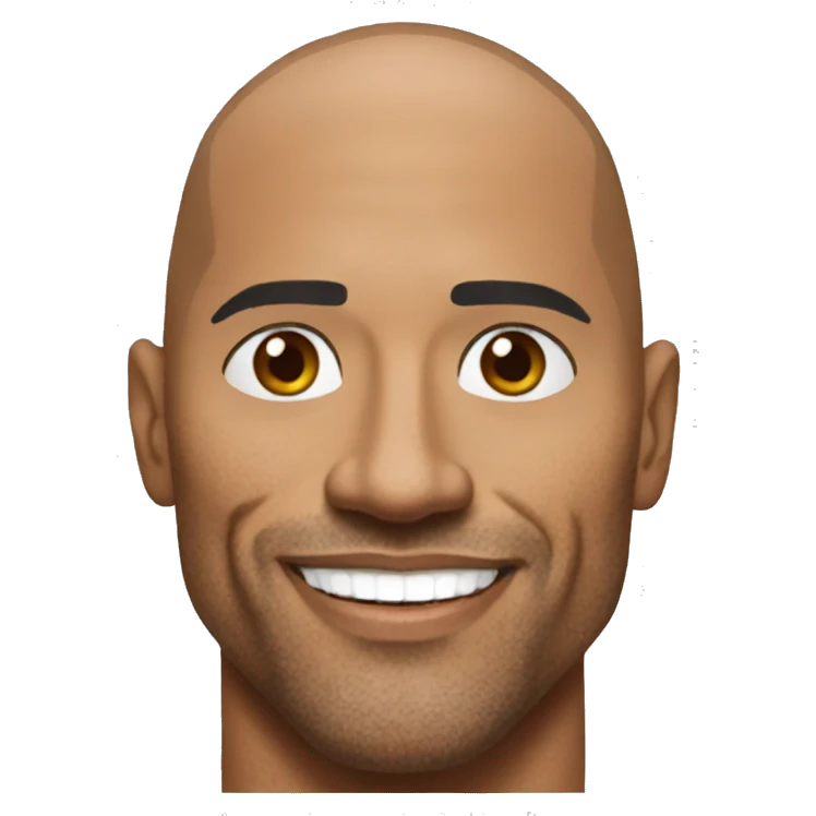 The Rock emoji