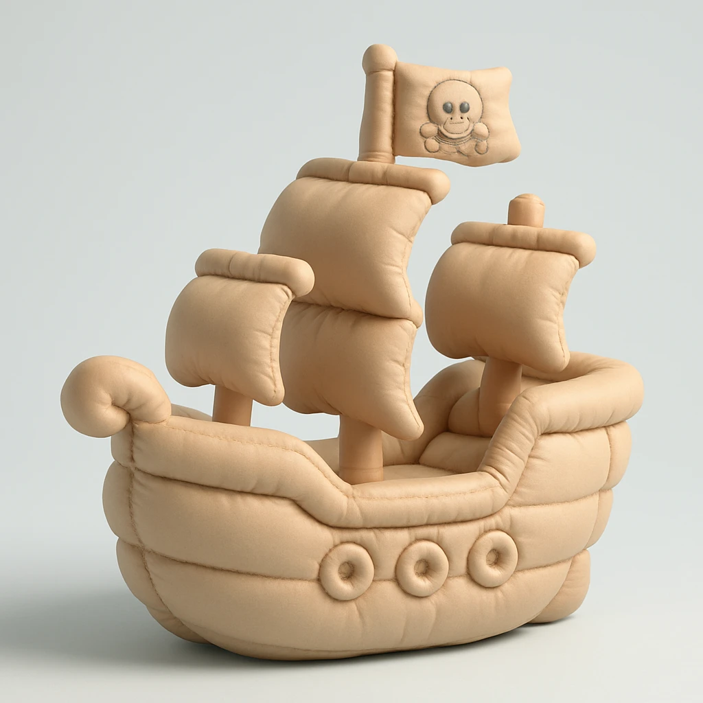 pirate ship emoji
