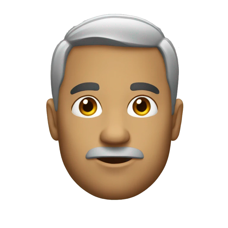 Cara de gigachad emoji