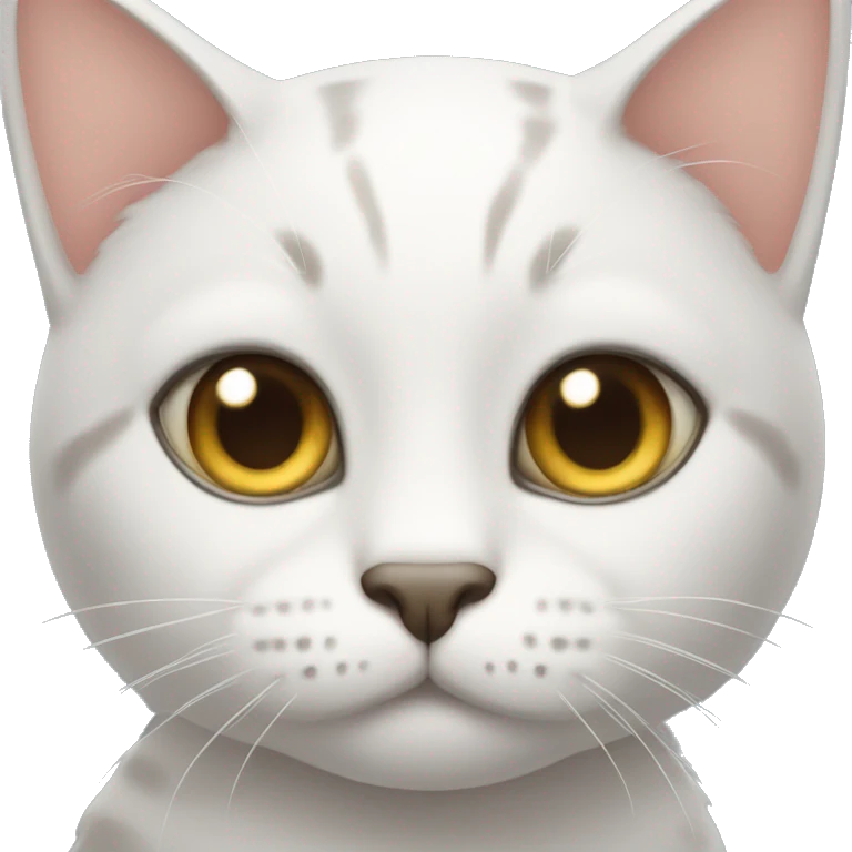Cat with cute eyes  emoji