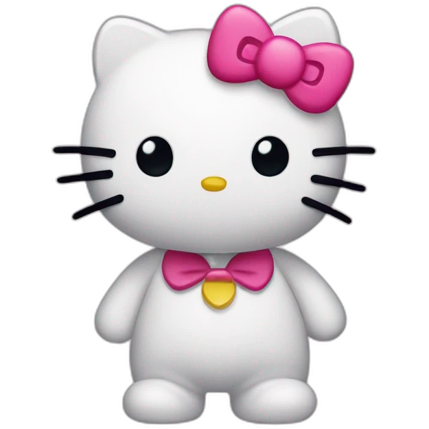Hello kitty emoji