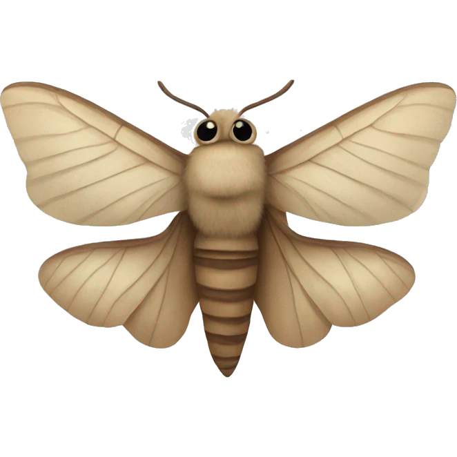 Moth emoji