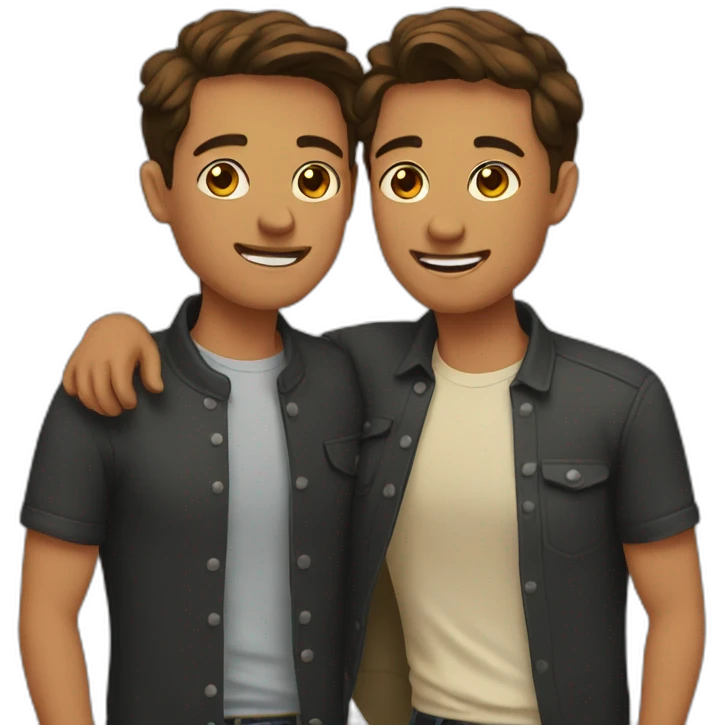 Gay couple emoji