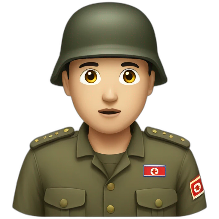 soldier north korea emoji