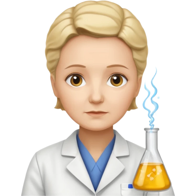 real marie curie french scientific emoji