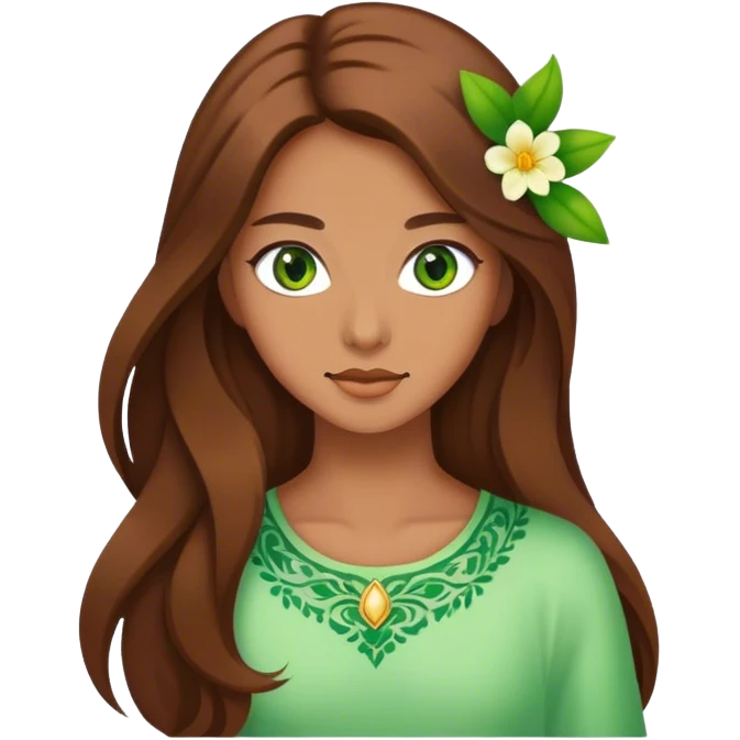 Flora from winx club  emoji
