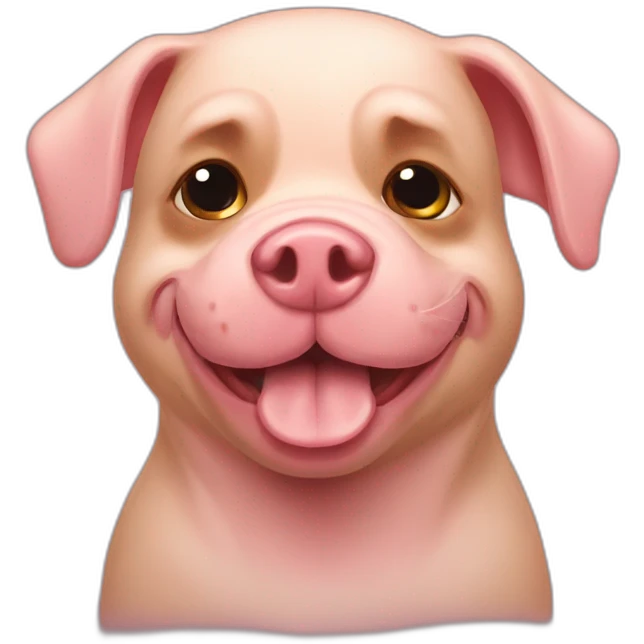 pig-dog-russian emoji