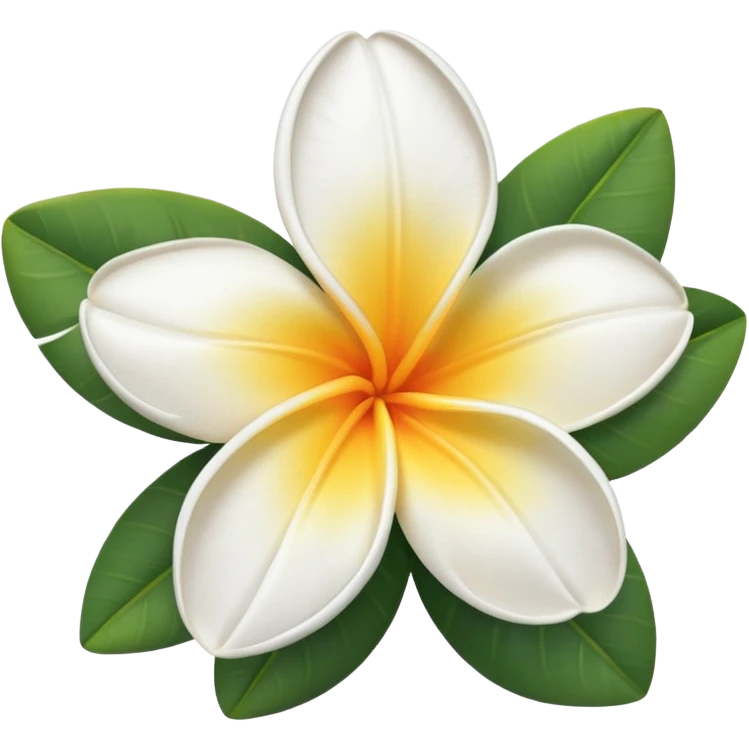 Frangipani emoji