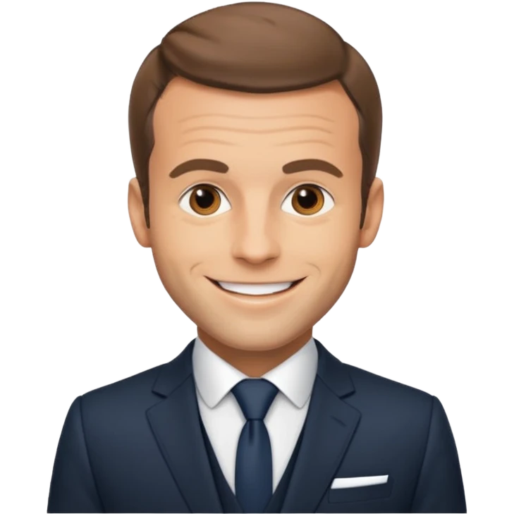 Emanuel Macron emoji