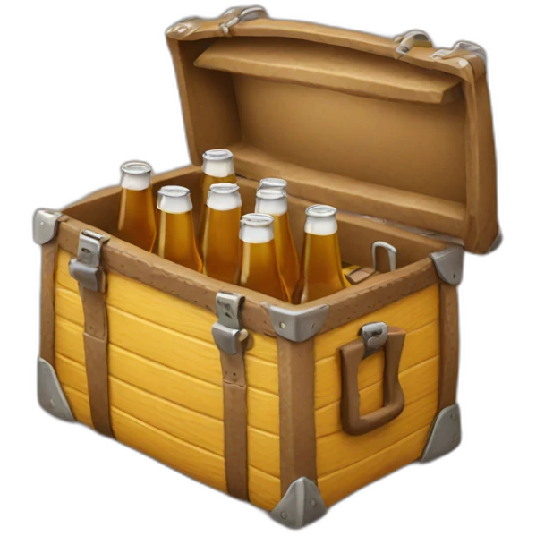 Valise beer emoji